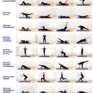 Poster esercizio schiena francese